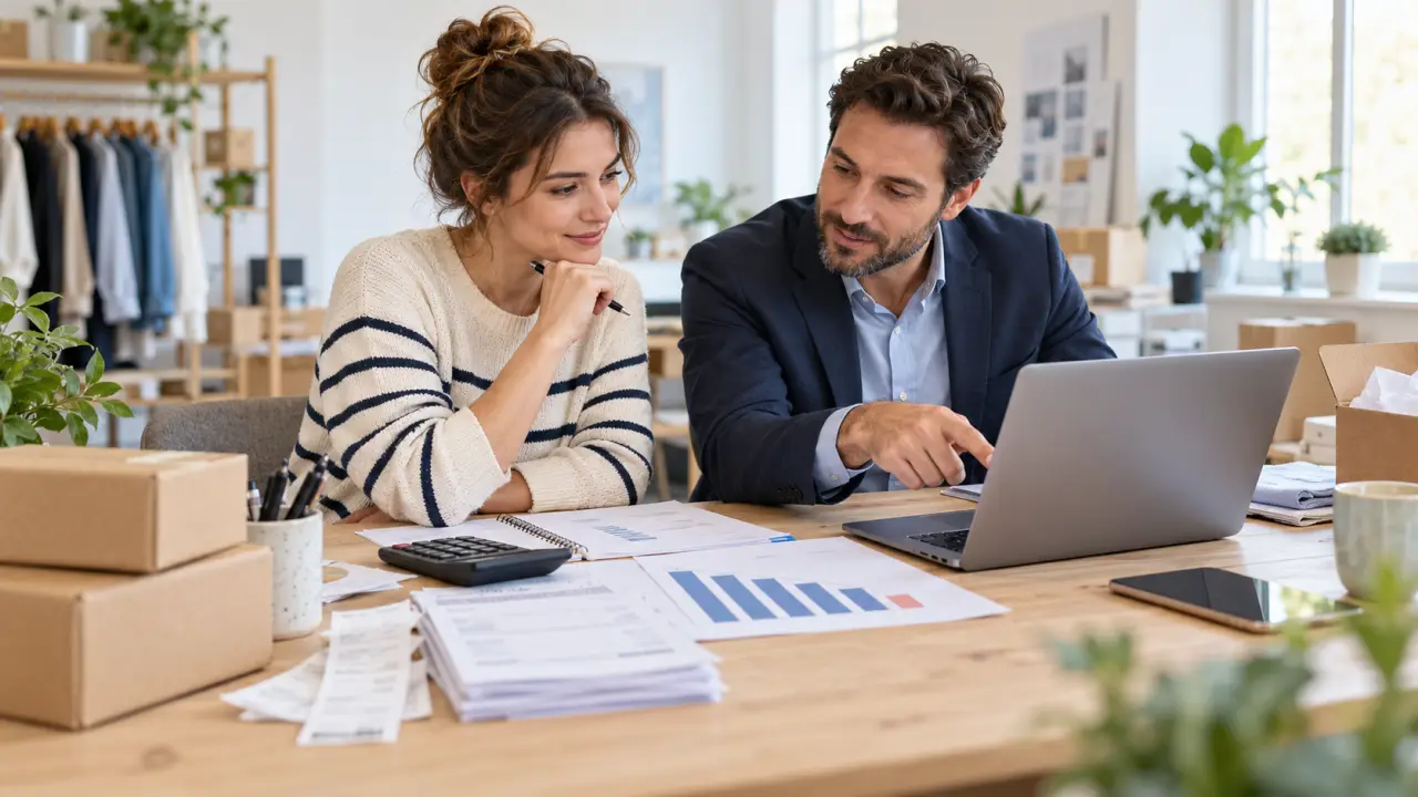 Dirigeant de TPE analysant ses marges et ses indicateurs financiers