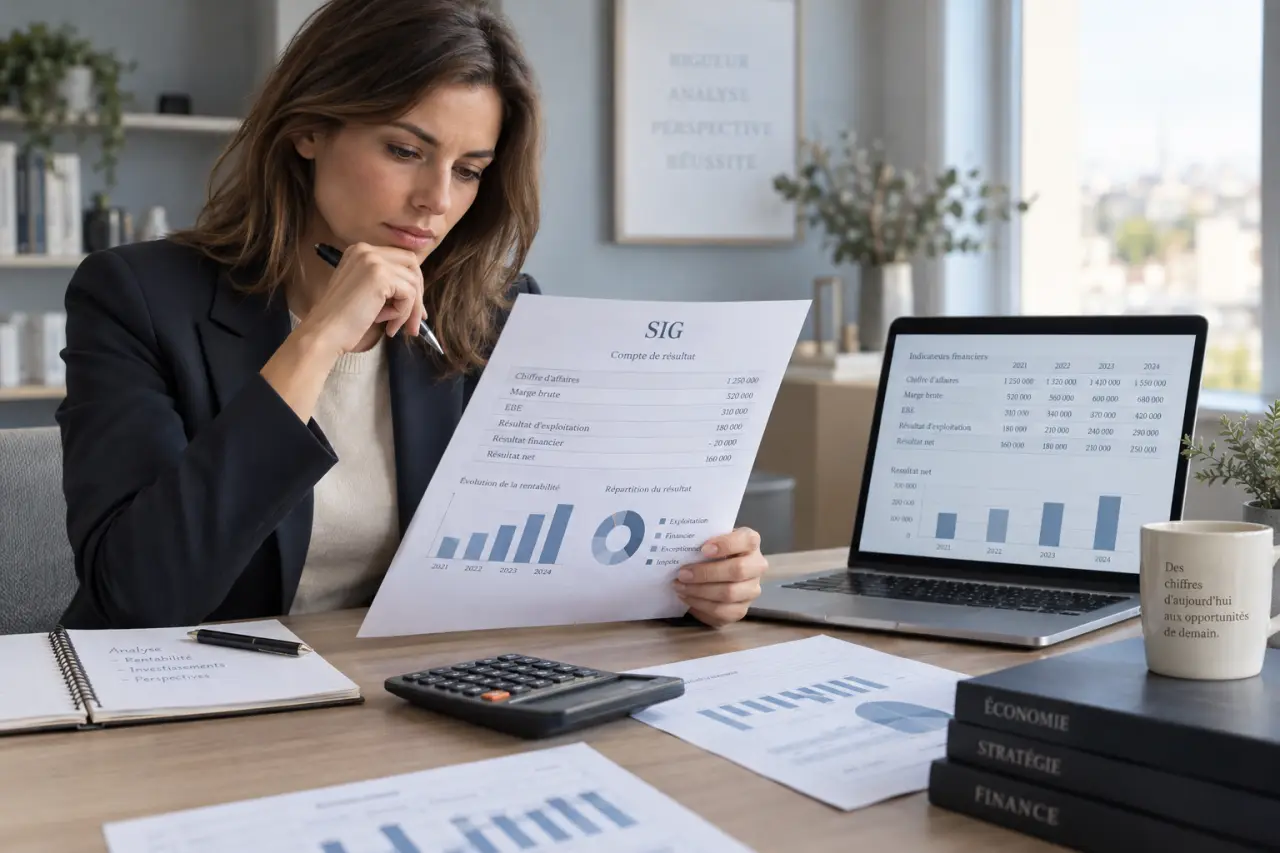 SIG en comptabilité : décomposer la rentabilité avant le résultat net