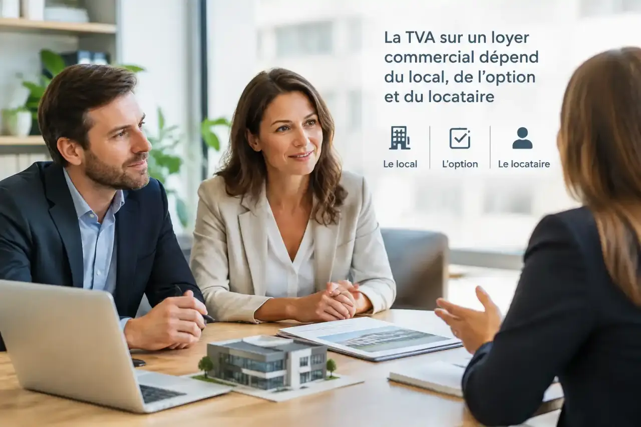 La TVA sur un loyer commercial dépend du local, de l’option et du locataire