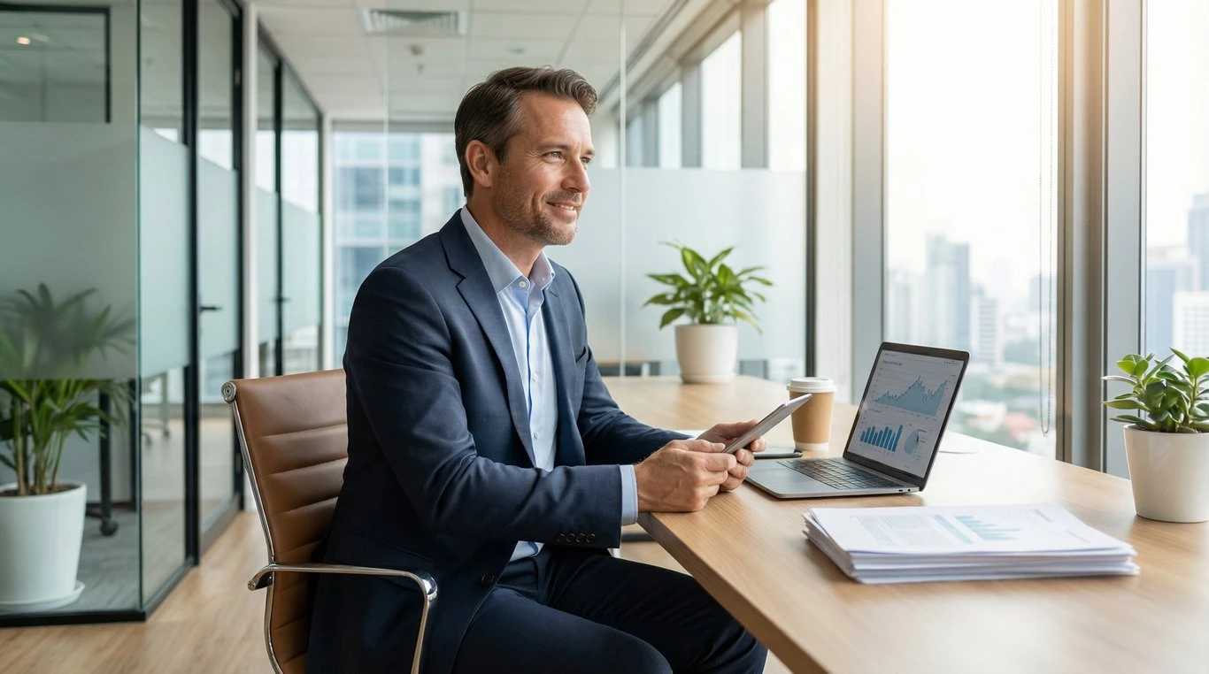 Portrait de Lucas Bernard, responsable conseil fiscal